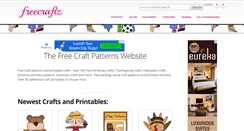 Desktop Screenshot of freecraftz.com